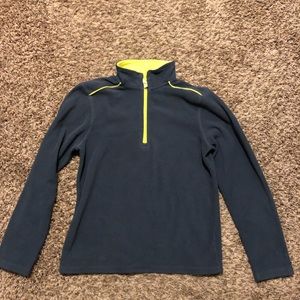 Boys size Large fleece pullover.